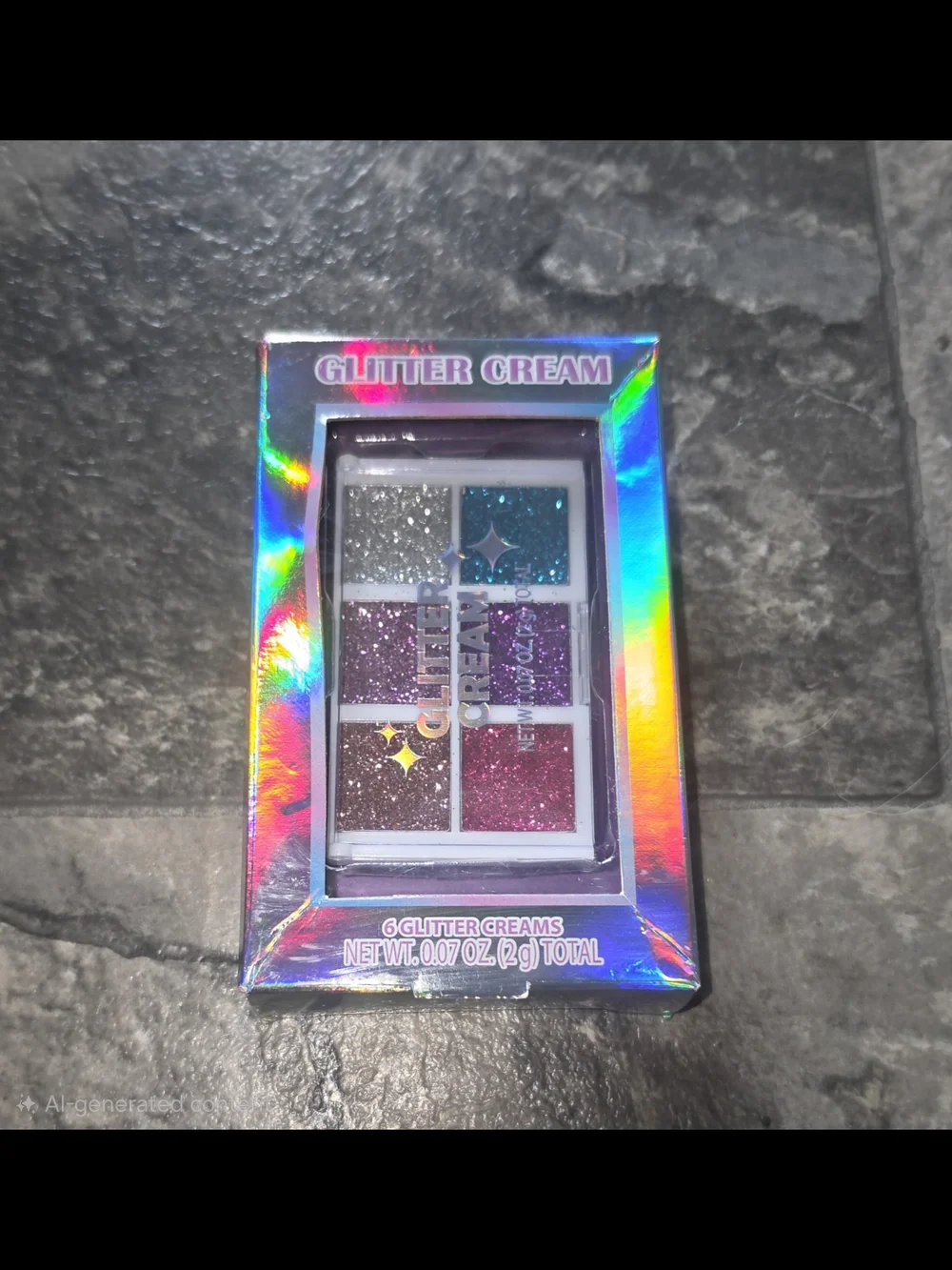 N/A glitter cream